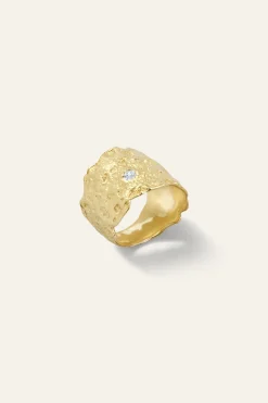Ba&Sh ANAE bague zircon DORE