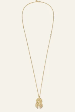 Ba&Sh ANOUCHKA collier pendentif zircon DORE Sale