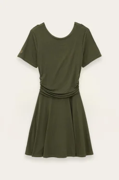 Ba&Sh AURA robe courte imprimée VERT Sale