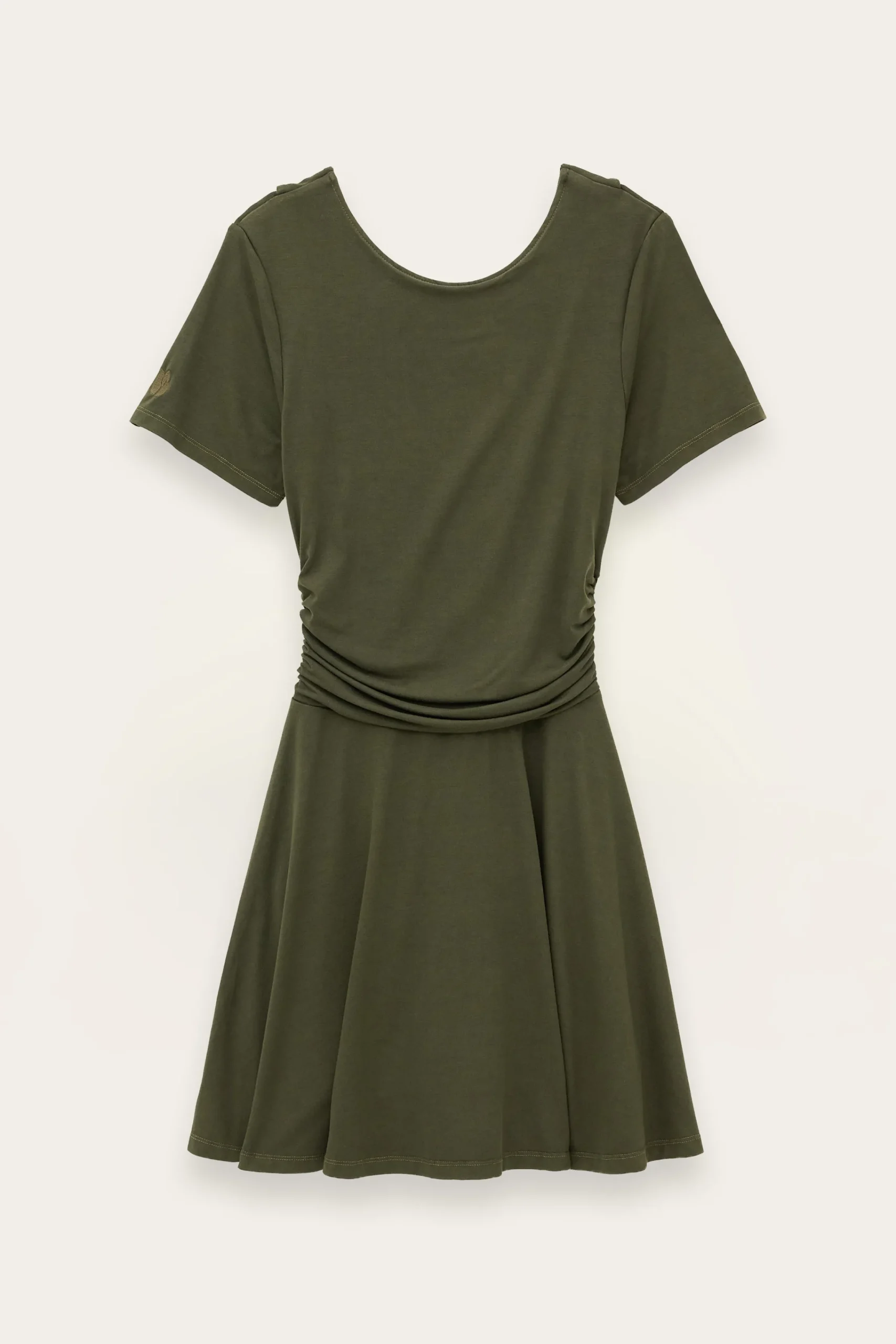 Ba&Sh AURA robe courte imprimée VERT Sale
