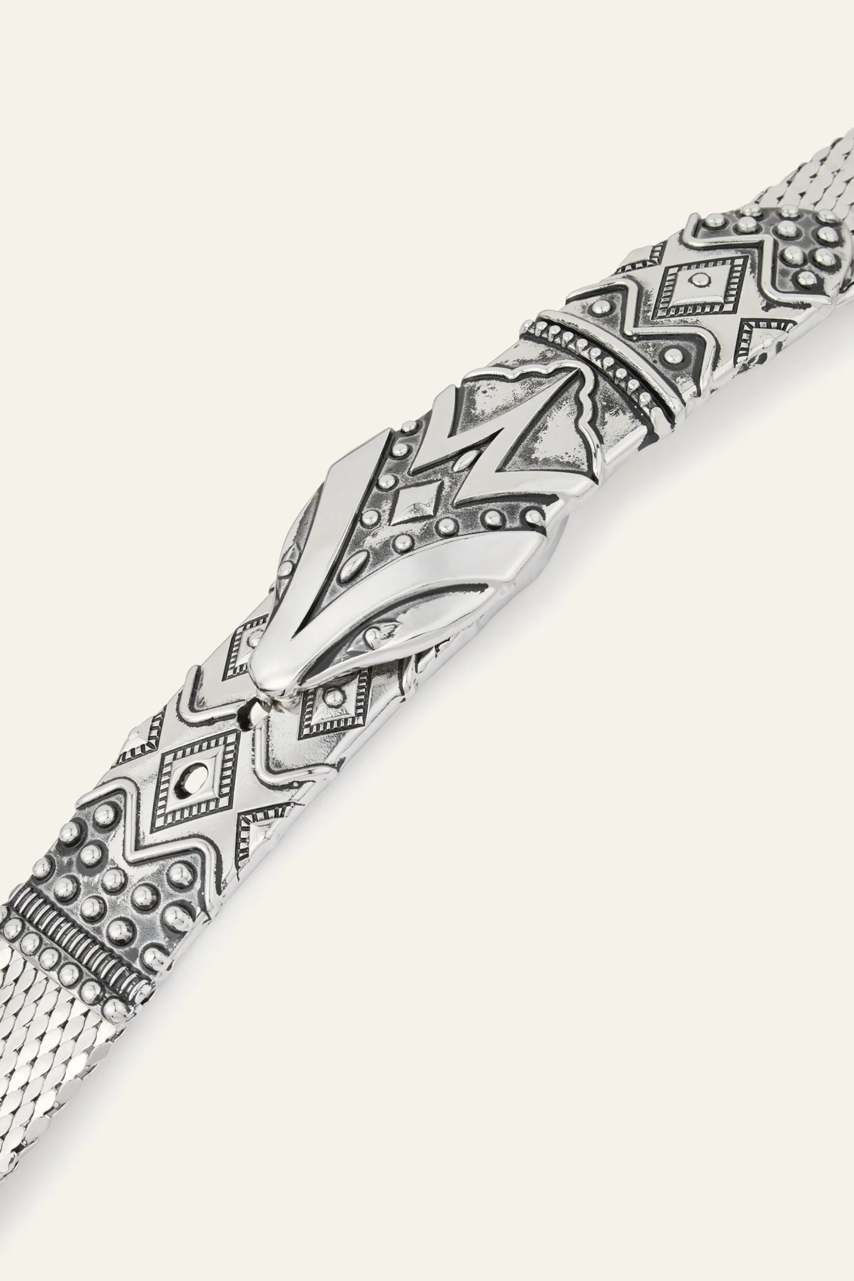 Ba&Sh BAON ceinture métal GRIS Hot