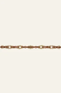 Ba&Sh BAPTISTE ceinture bijoux cuir MARRON Sale
