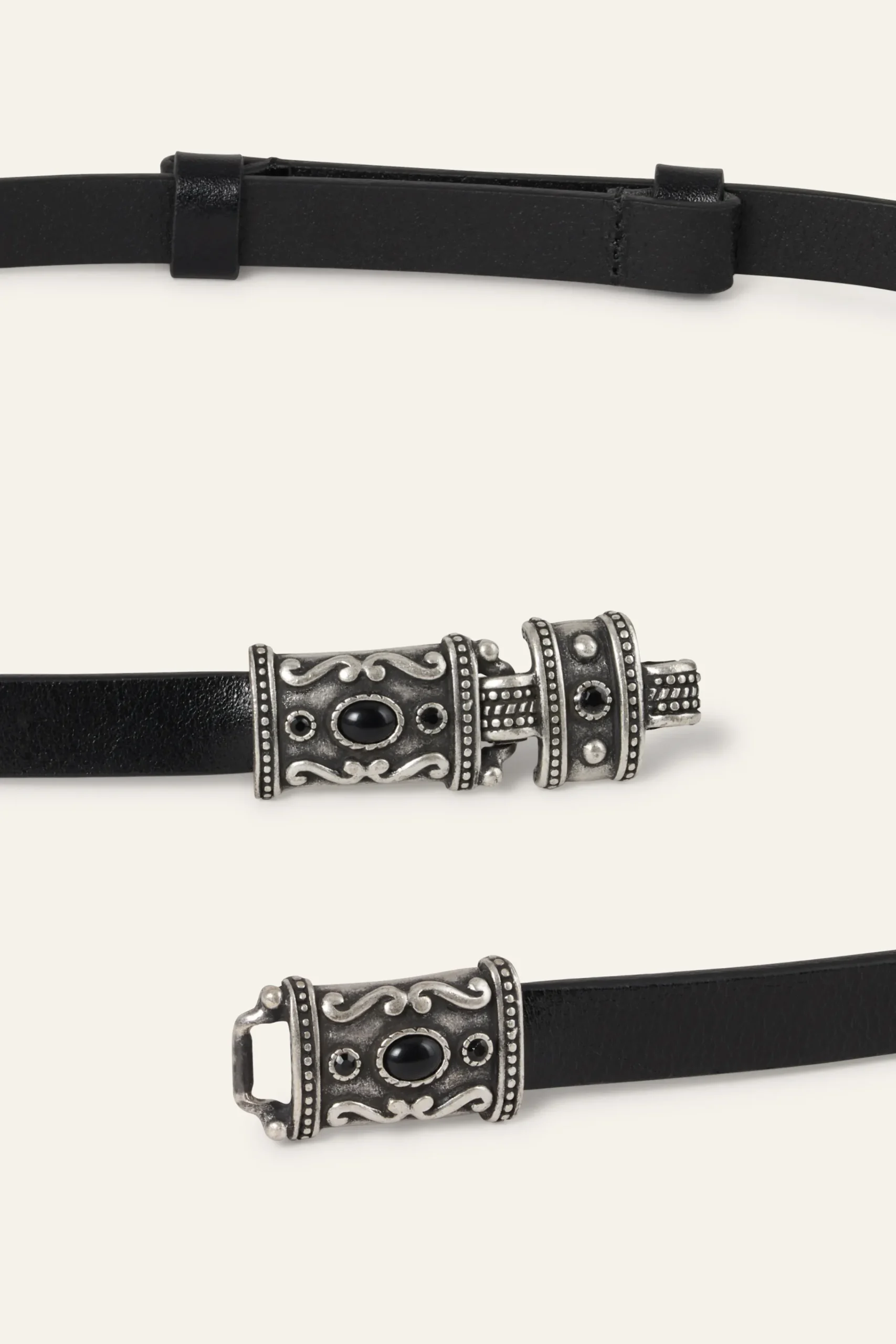 Ba&Sh BARA ceinture cuir NOIR Online