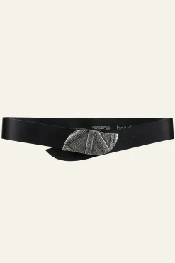 Ba&Sh BEIRA ceinture cuir NOIR Online