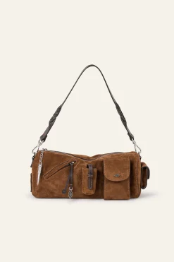 Ba&Sh BENI sac multipoches MARRON Discount