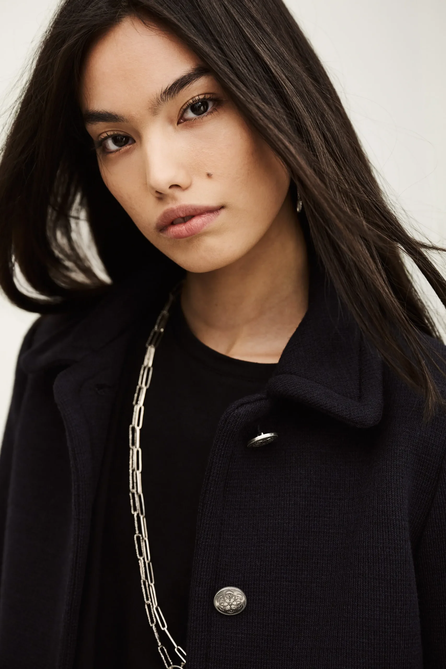 Ba&Sh BERADITH veste courte ajustée BLEU Hot