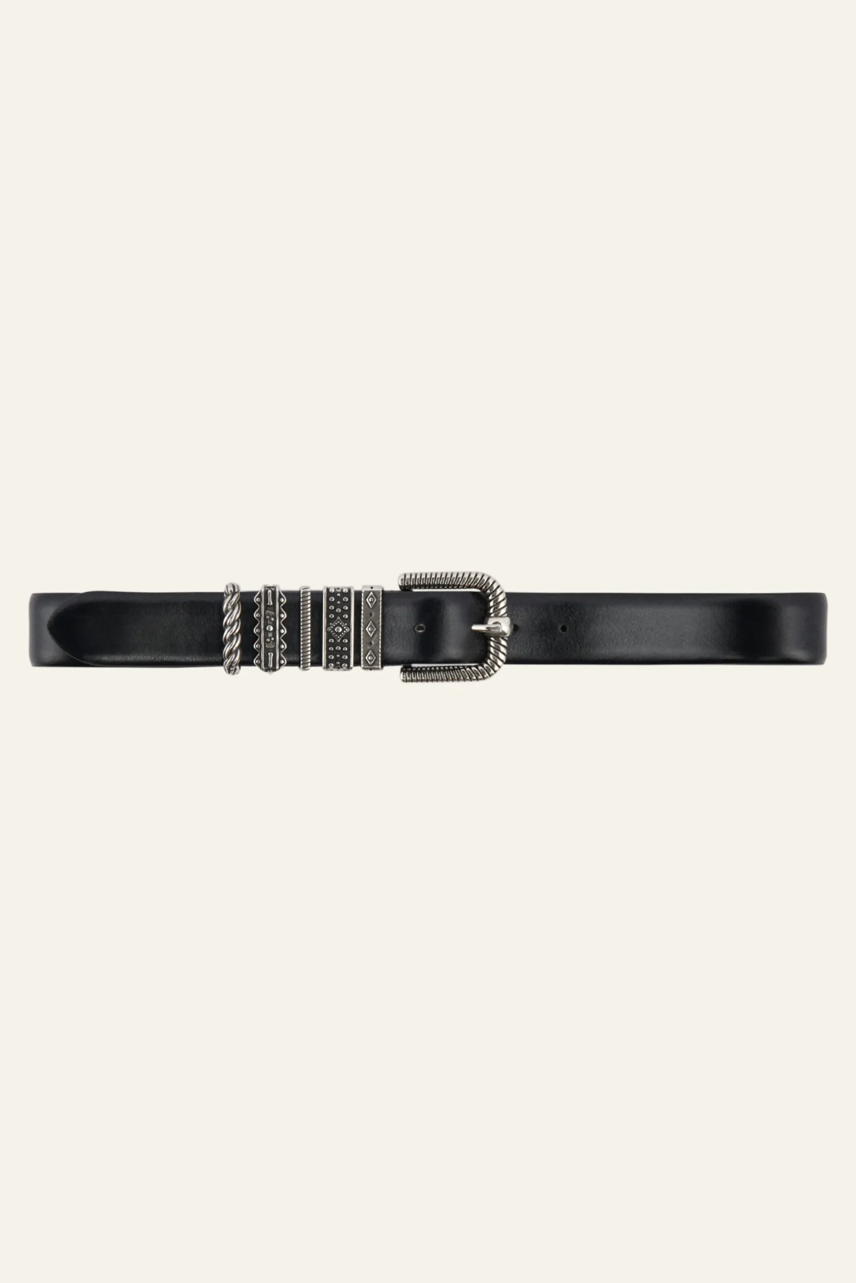 Ba&Sh BERKANE ceinture multiples passants NOIR Clearance