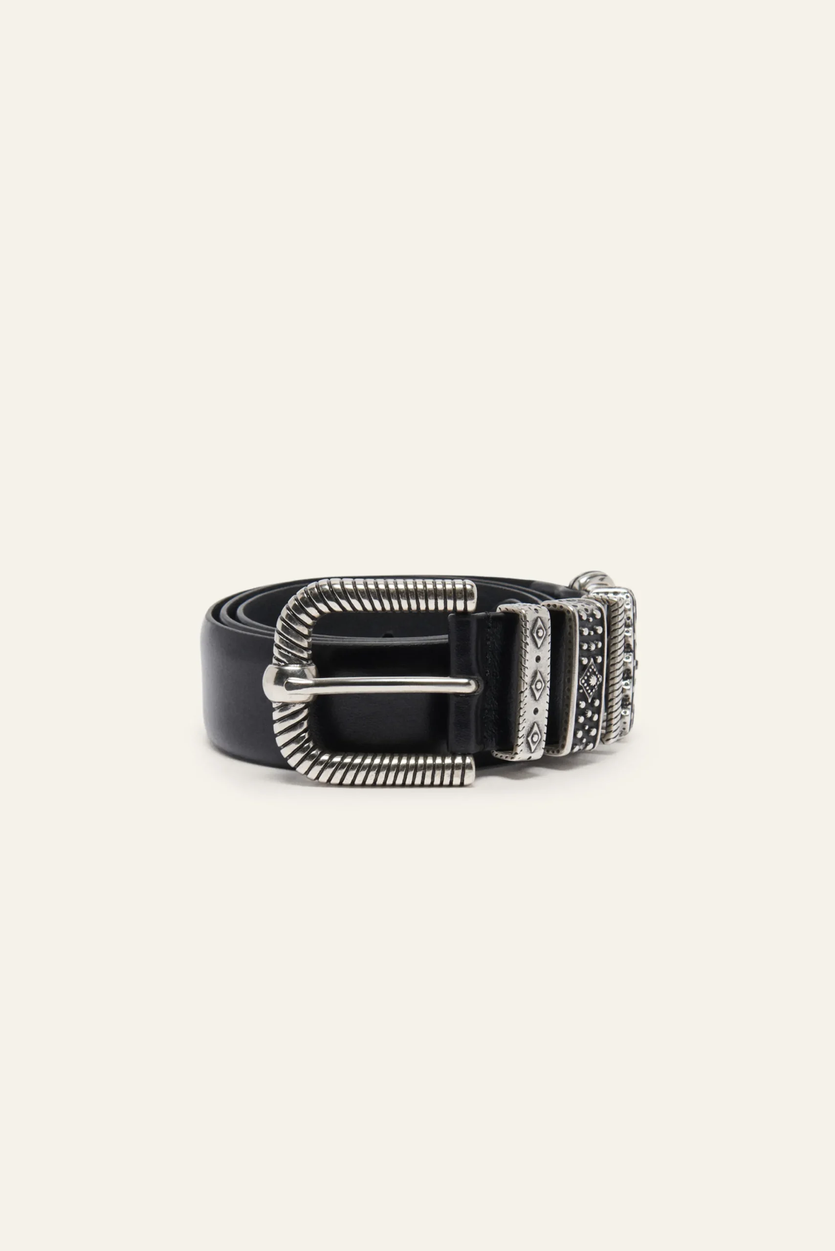 Ba&Sh BERKANE ceinture multiples passants NOIR Clearance