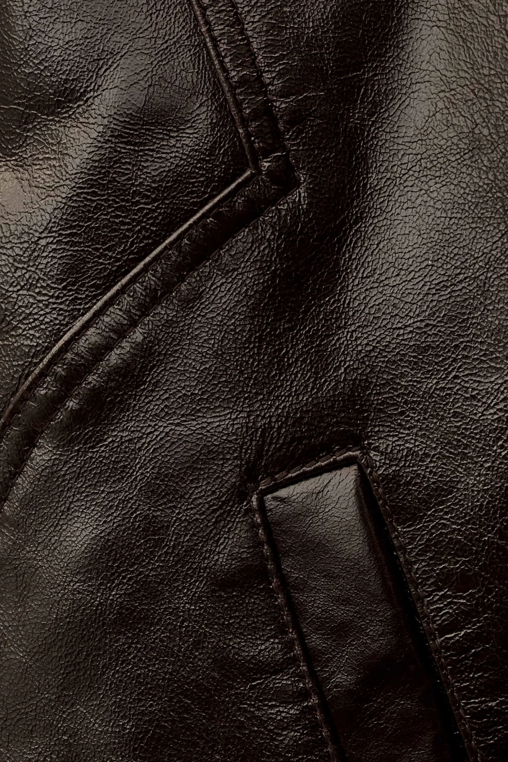Ba&Sh BERNIE blouson en cuir MARRON New