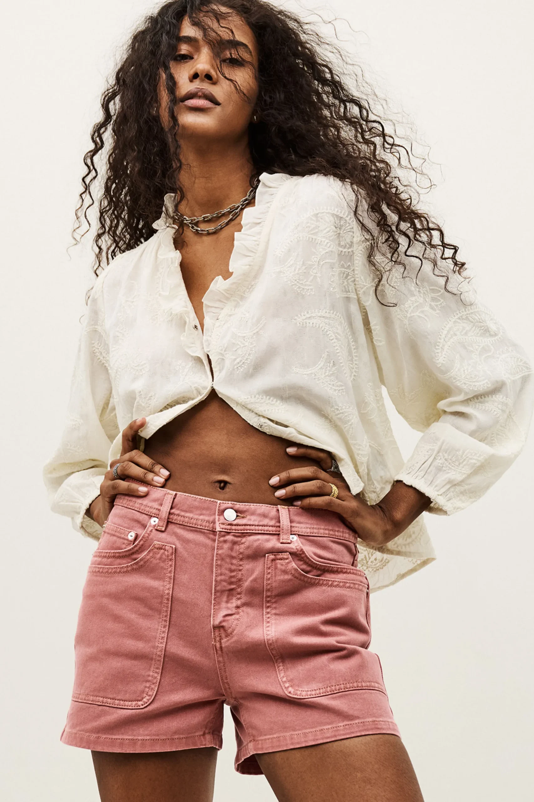 Ba&Sh BEVY short cargo ROSE New