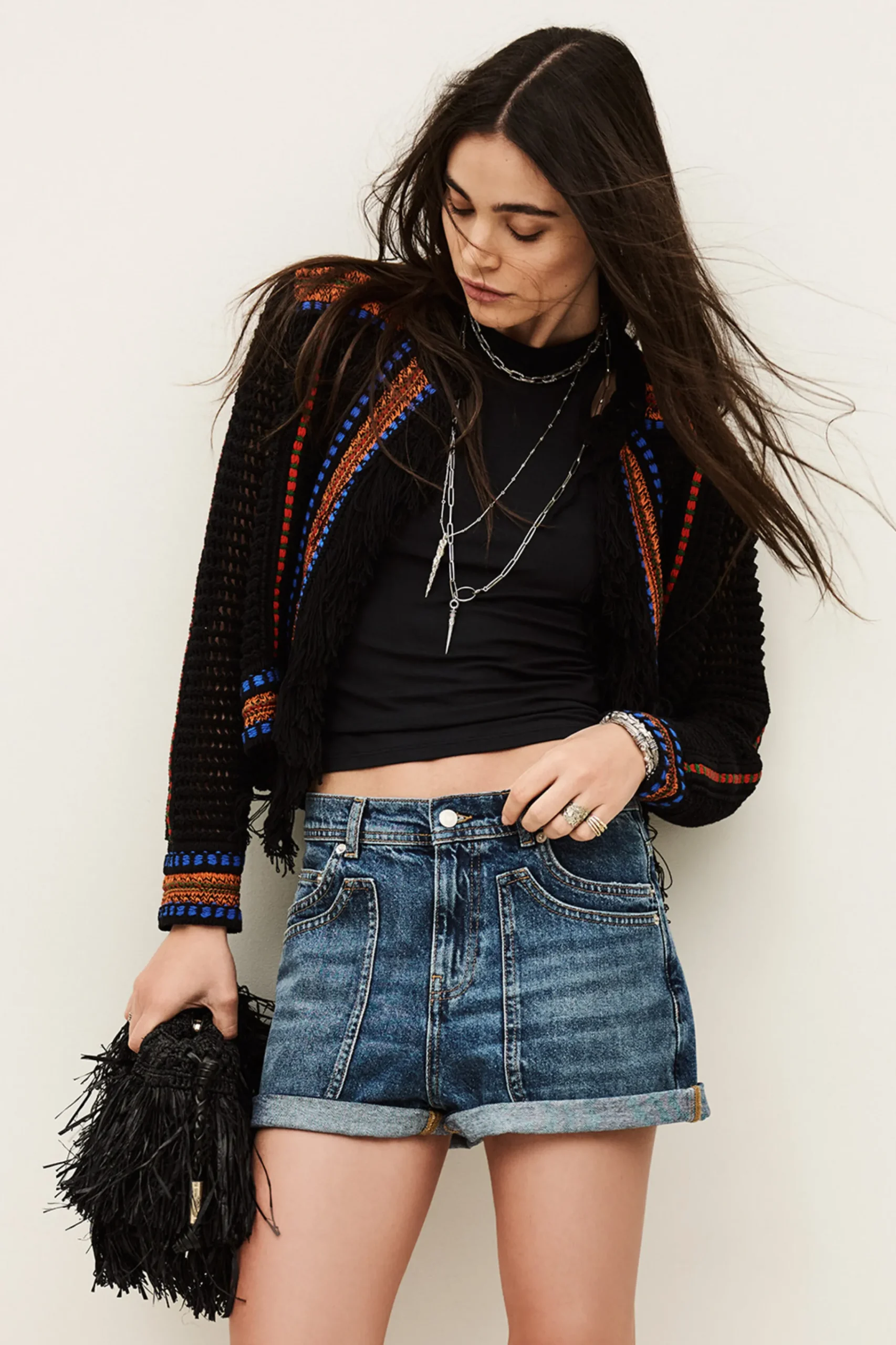 Ba&Sh BIANCA cardigan maille NOIR Sale