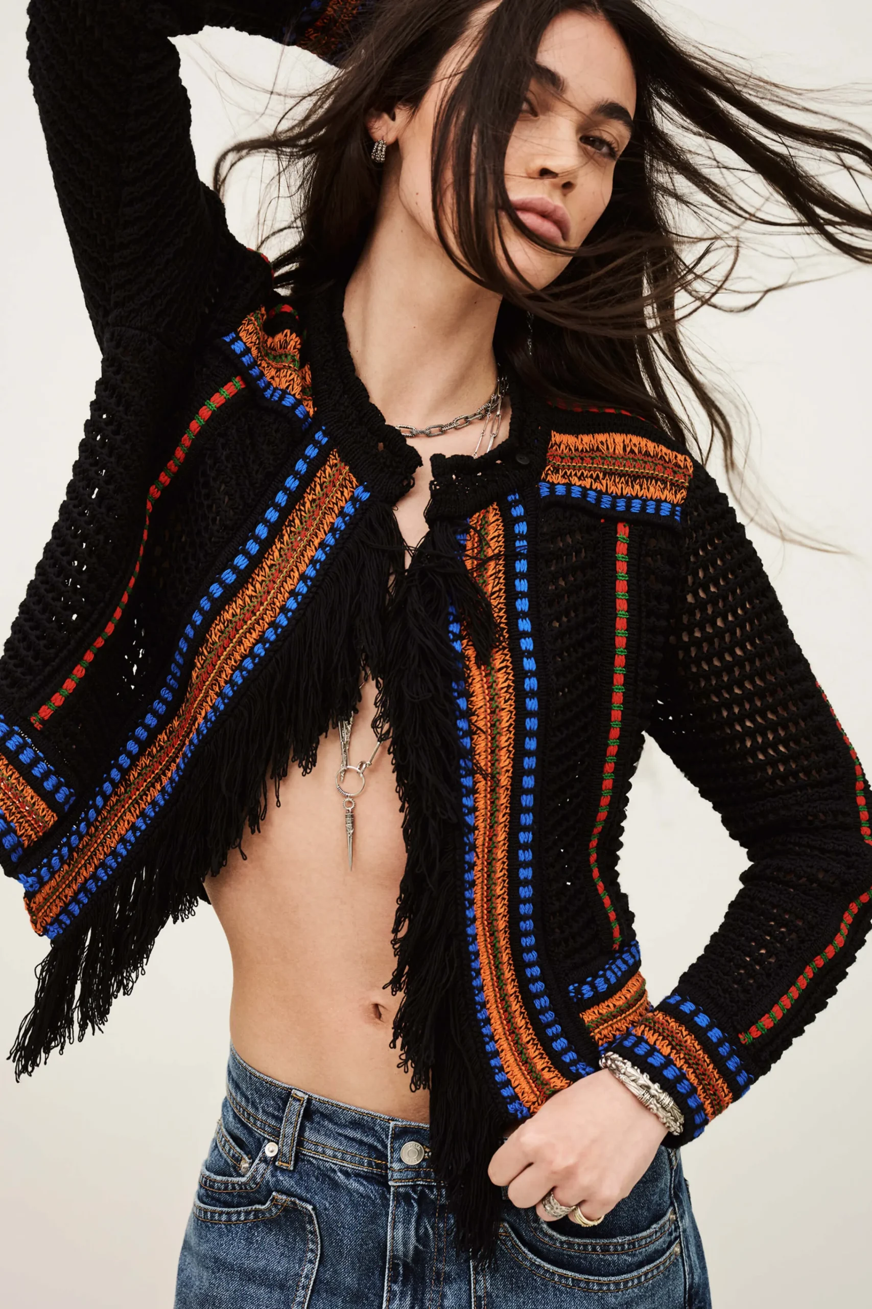 Ba&Sh BIANCA cardigan maille NOIR Sale