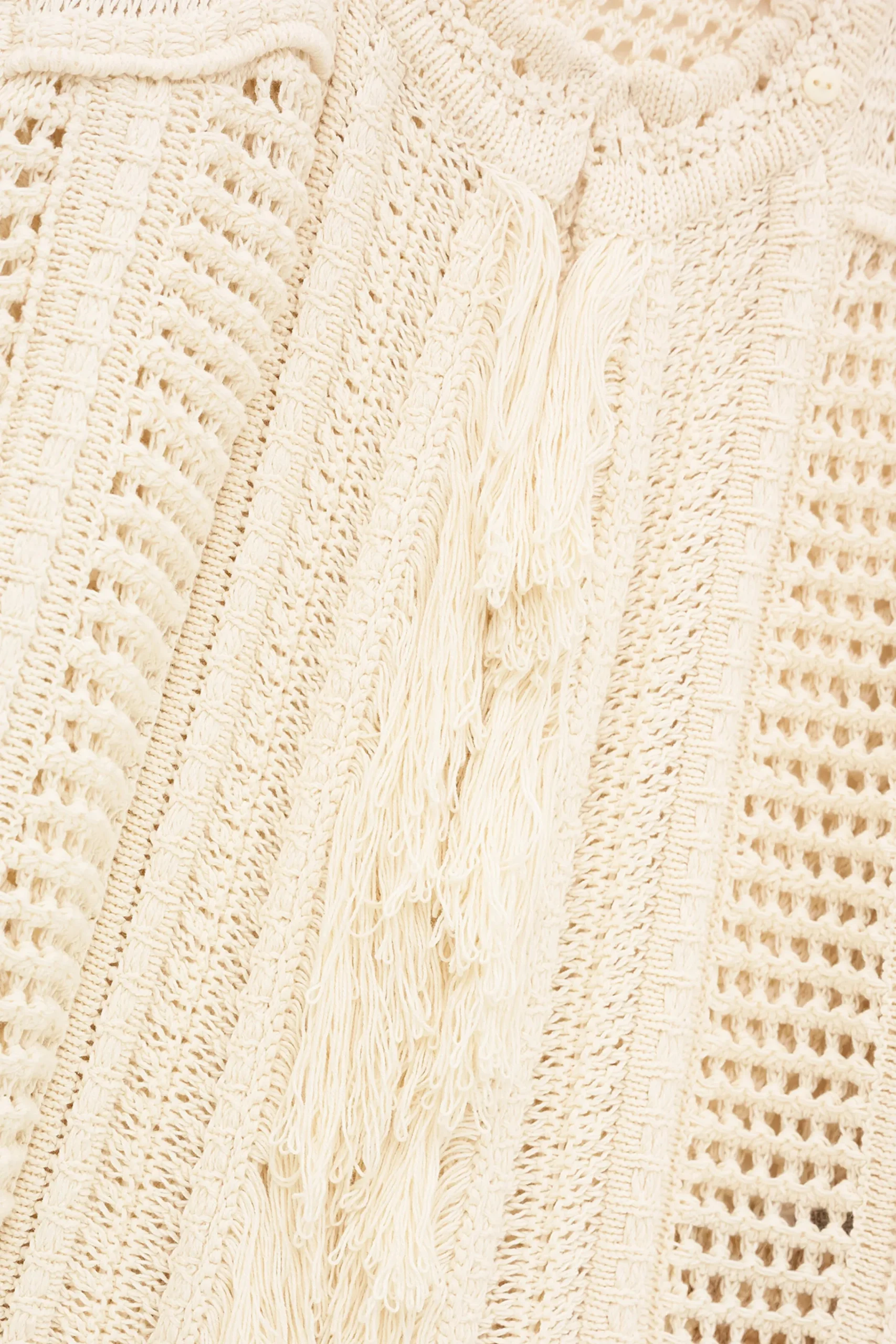 Ba&Sh BIANCA cardigan maille ECRU New