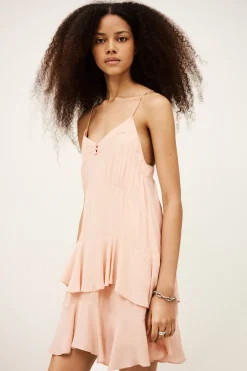 Ba&Sh BILONA robe courte ROSE New