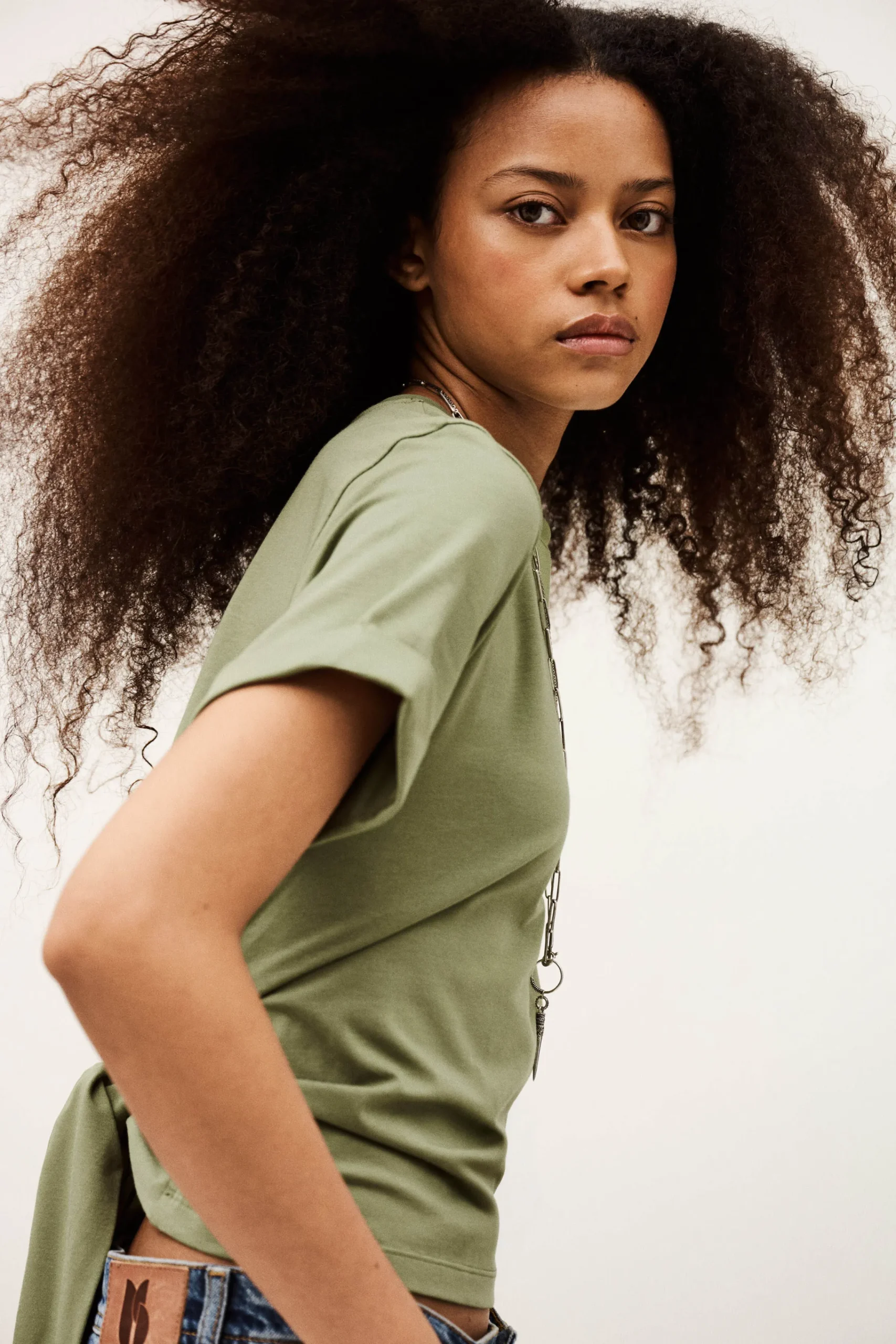 Ba&Sh BLANCA t-shirt manches courtes VERT Sale