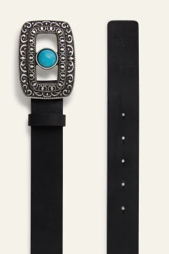 Ba&Sh BONI ceinture cuir NOIR Clearance