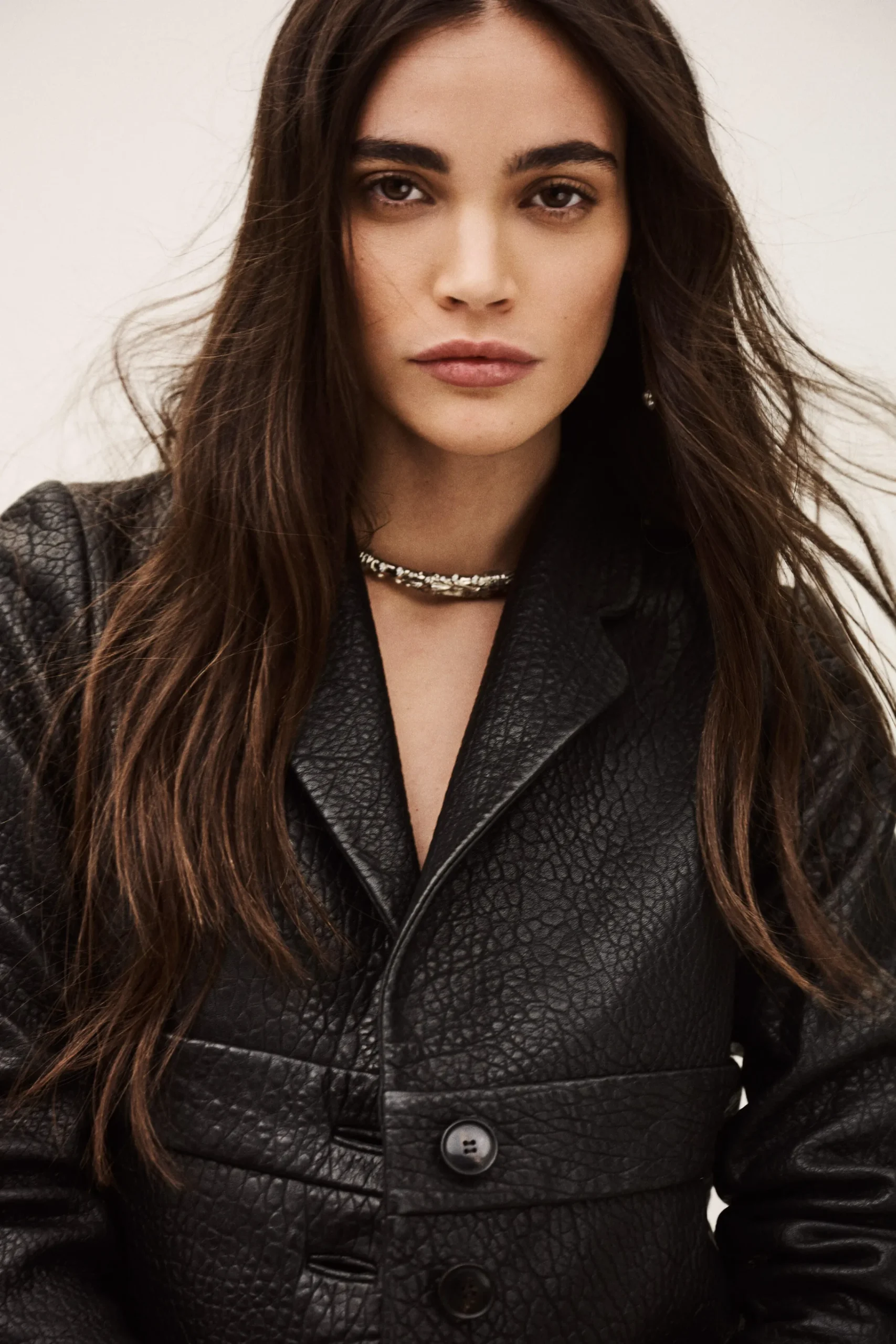 Ba&Sh BORFEO veste cuir courte NOIR Best