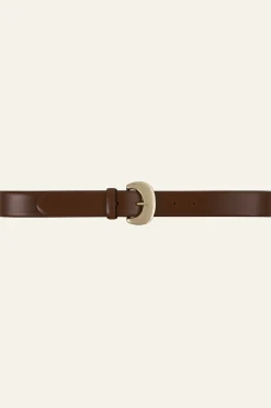 Ba&Sh BRAD ceinture cuir MARRON Sale