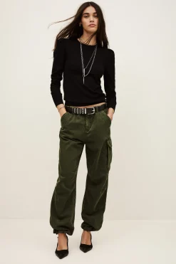 Ba&Sh BRITANIE pull manches ballons NOIR Online