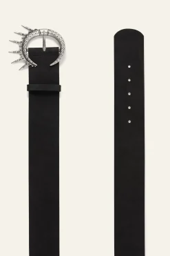 Ba&Sh BRUNA ceinture large NOIR Outlet