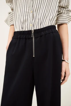 Ba&Sh CARLOS pantalon tailleur large BLEU