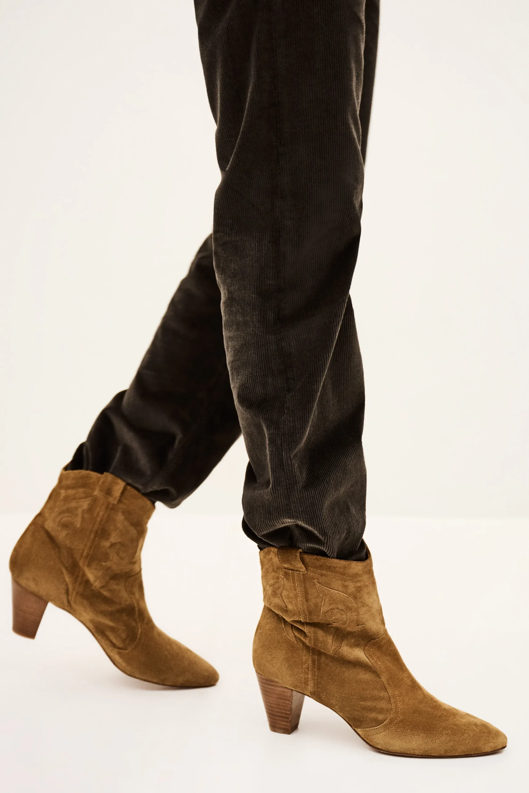 Ba&Sh CASEY BOTTINE MARRON Clearance