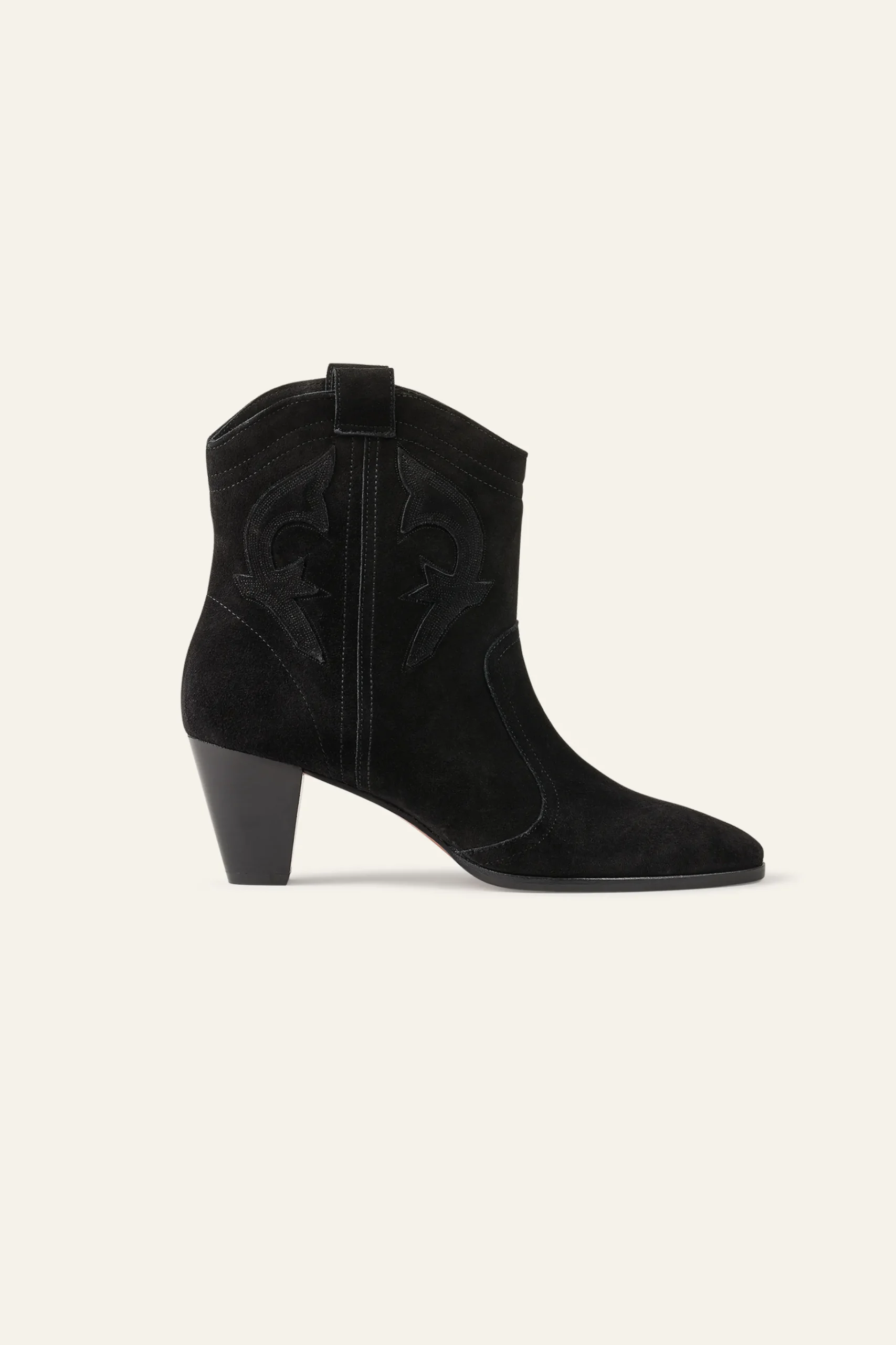 Ba&Sh CASEY Bottines talons NOIR