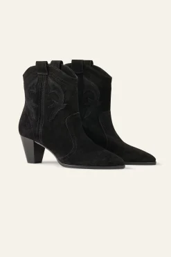 Ba&Sh CASEY Bottines talons NOIR
