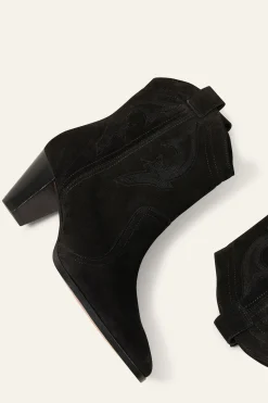 Ba&Sh CASEY Bottines talons NOIR