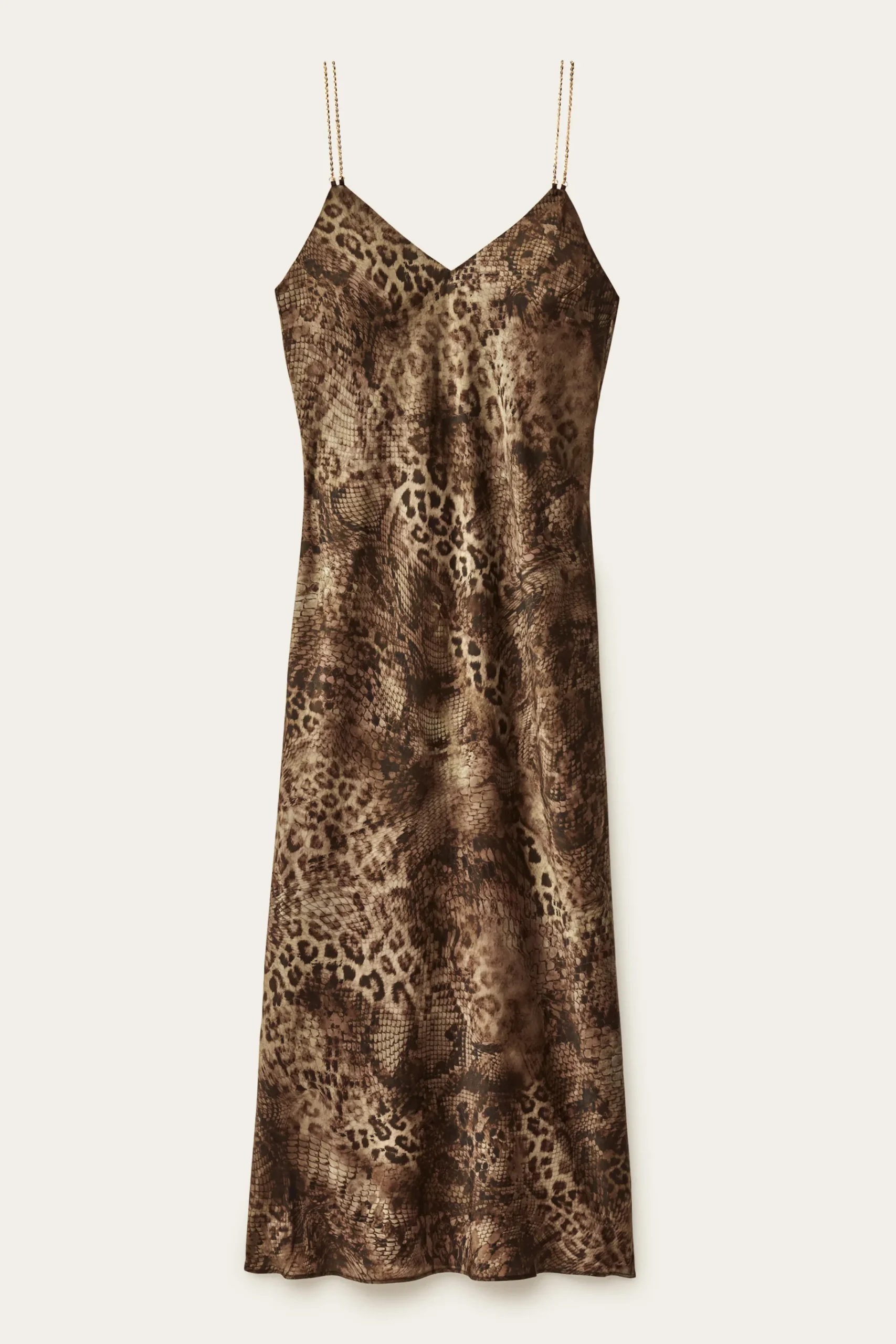 Ba&Sh CATELINA robe midi bretelles VERT Sale