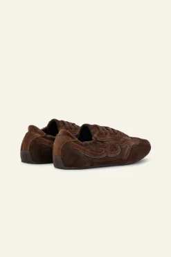Ba&Sh CELLESTE basket -ballerine MARRON Clearance
