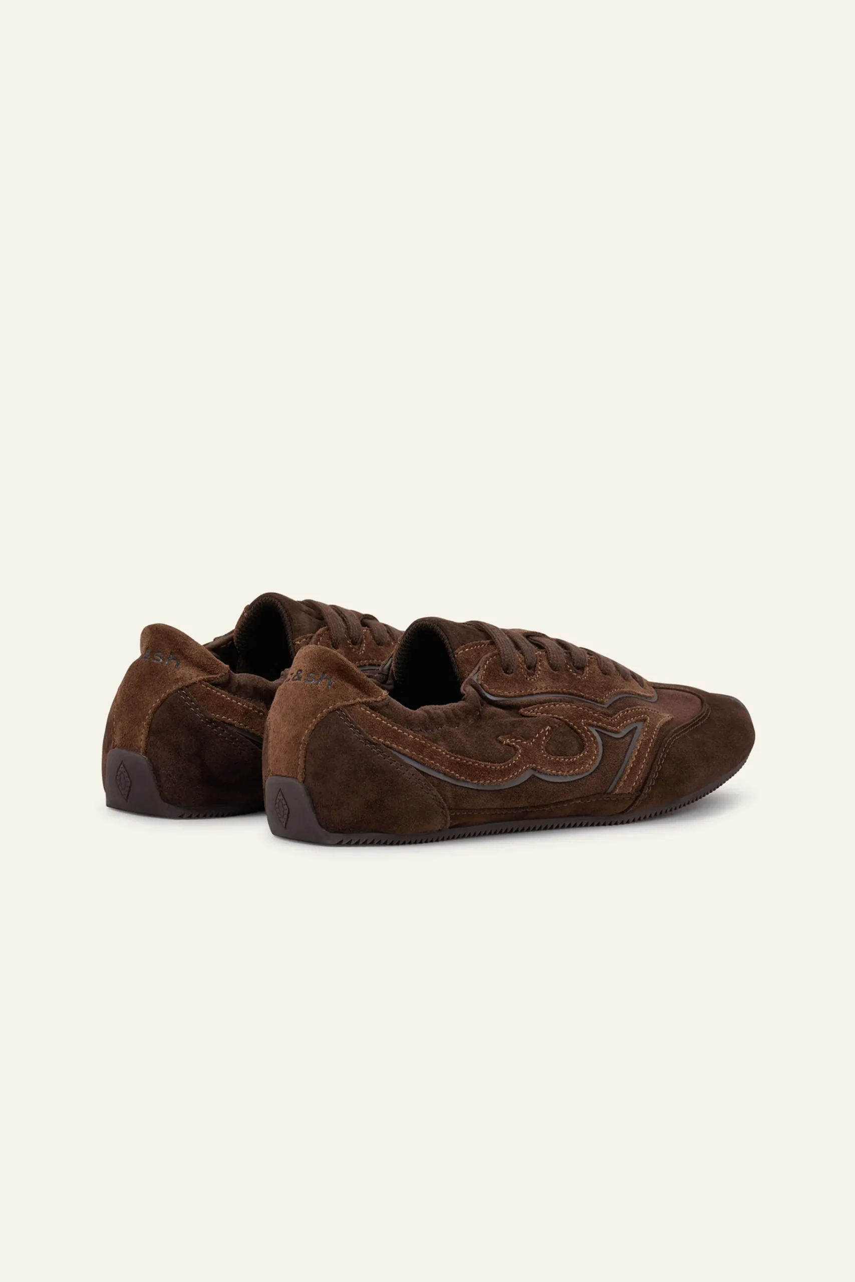 Ba&Sh CELLESTE basket -ballerine MARRON Clearance