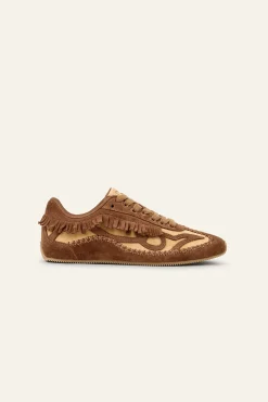 Ba&Sh CELLESTE basket -ballerine MARRON Online