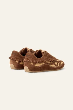 Ba&Sh CELLESTE basket -ballerine MARRON Online