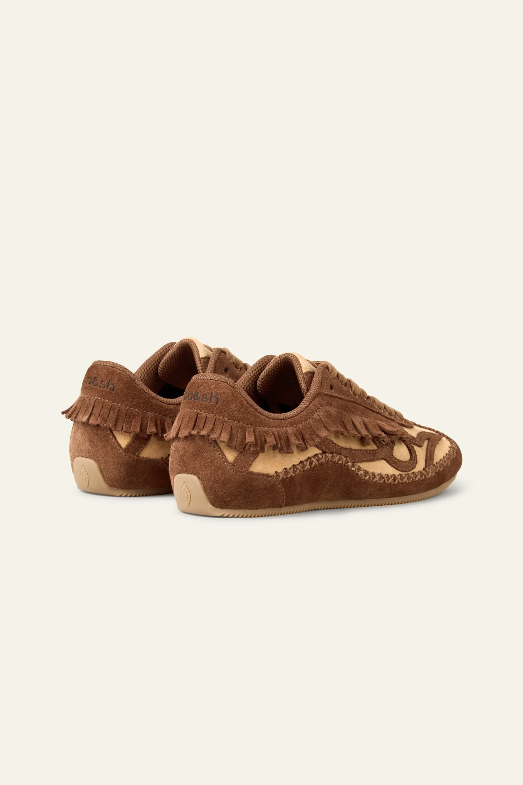 Ba&Sh CELLESTE basket -ballerine MARRON Online