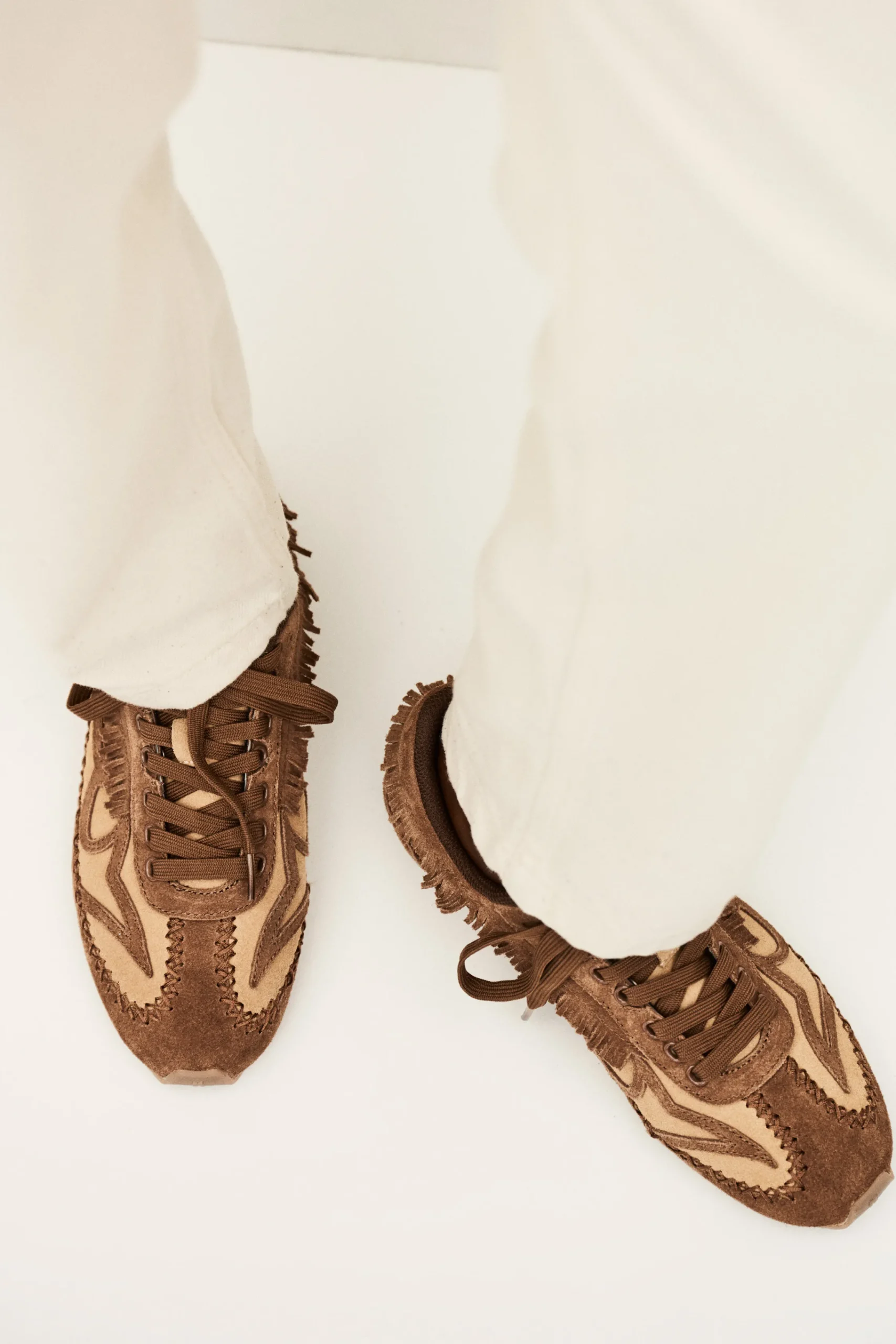 Ba&Sh CELLESTE basket -ballerine MARRON Online