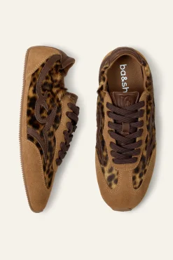 Ba&Sh CELLESTE baskets cuir souple IMPRIME Hot