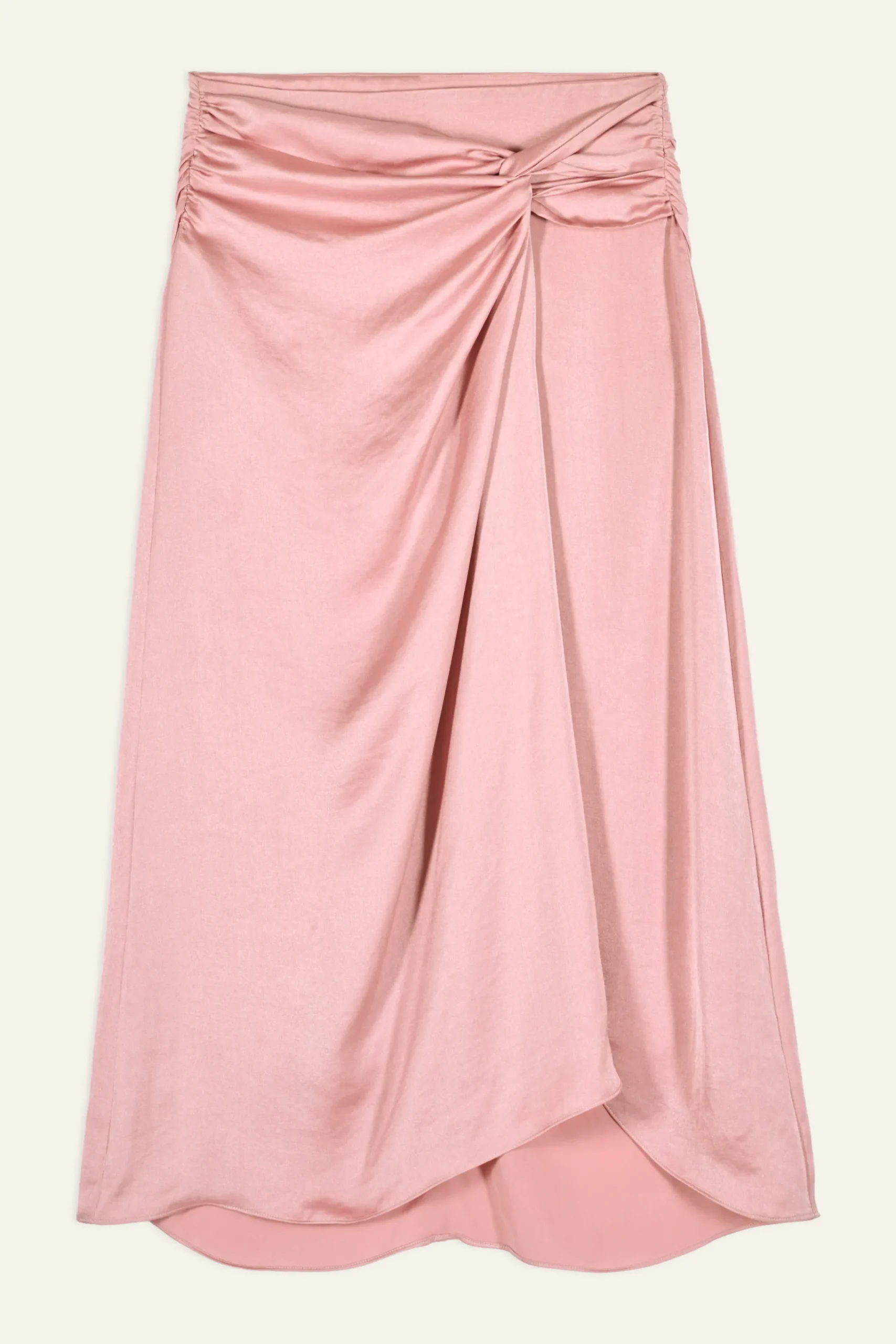 Ba&Sh CELLY jupe midi ROSE Hot