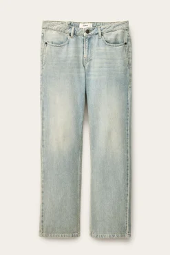 Ba&Sh CENOS pantalon droit taille BLEU Hot