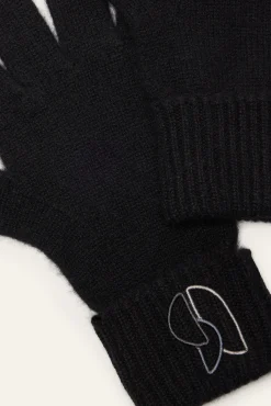 Ba&Sh CIMON gants en maille NOIR New