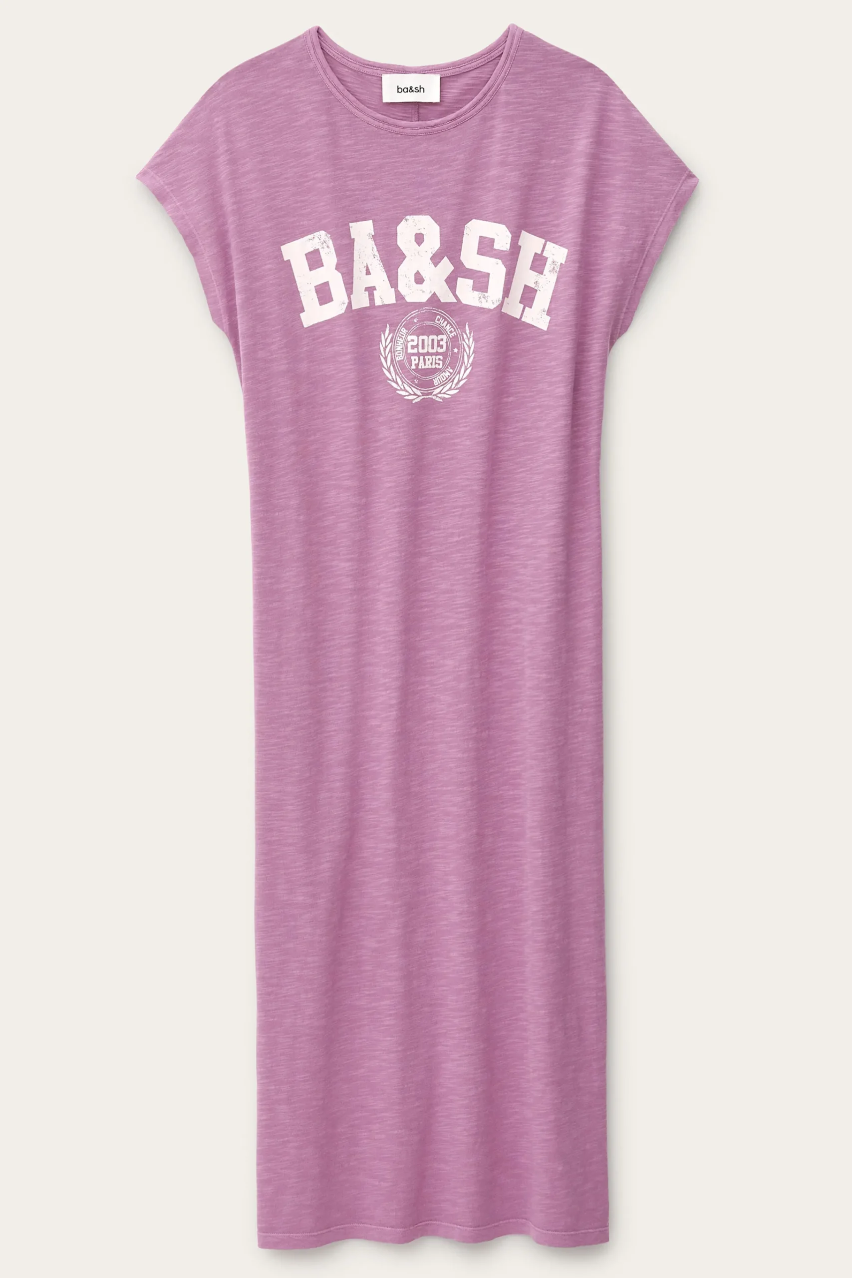 Ba&Sh CIVIA robe t-shirt ROSE Sale
