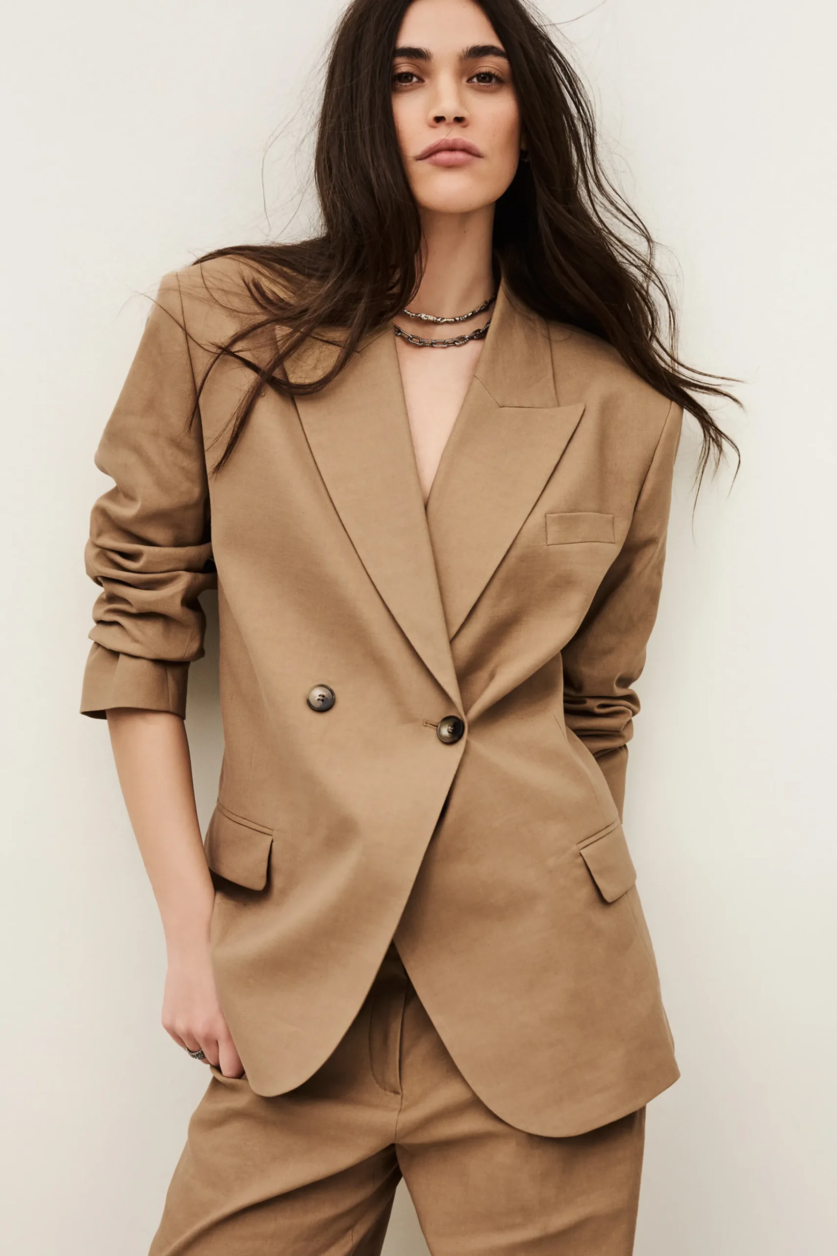 Ba&Sh CLAY veste blazer MARRON