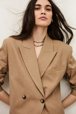 Ba&Sh CLAY veste blazer MARRON