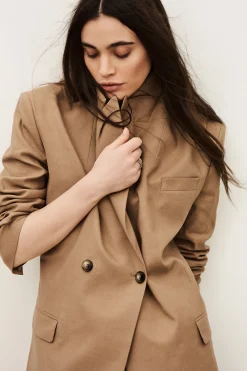 Ba&Sh CLAY veste blazer MARRON