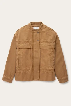 Ba&Sh COLY veste saharienne MARRON Hot