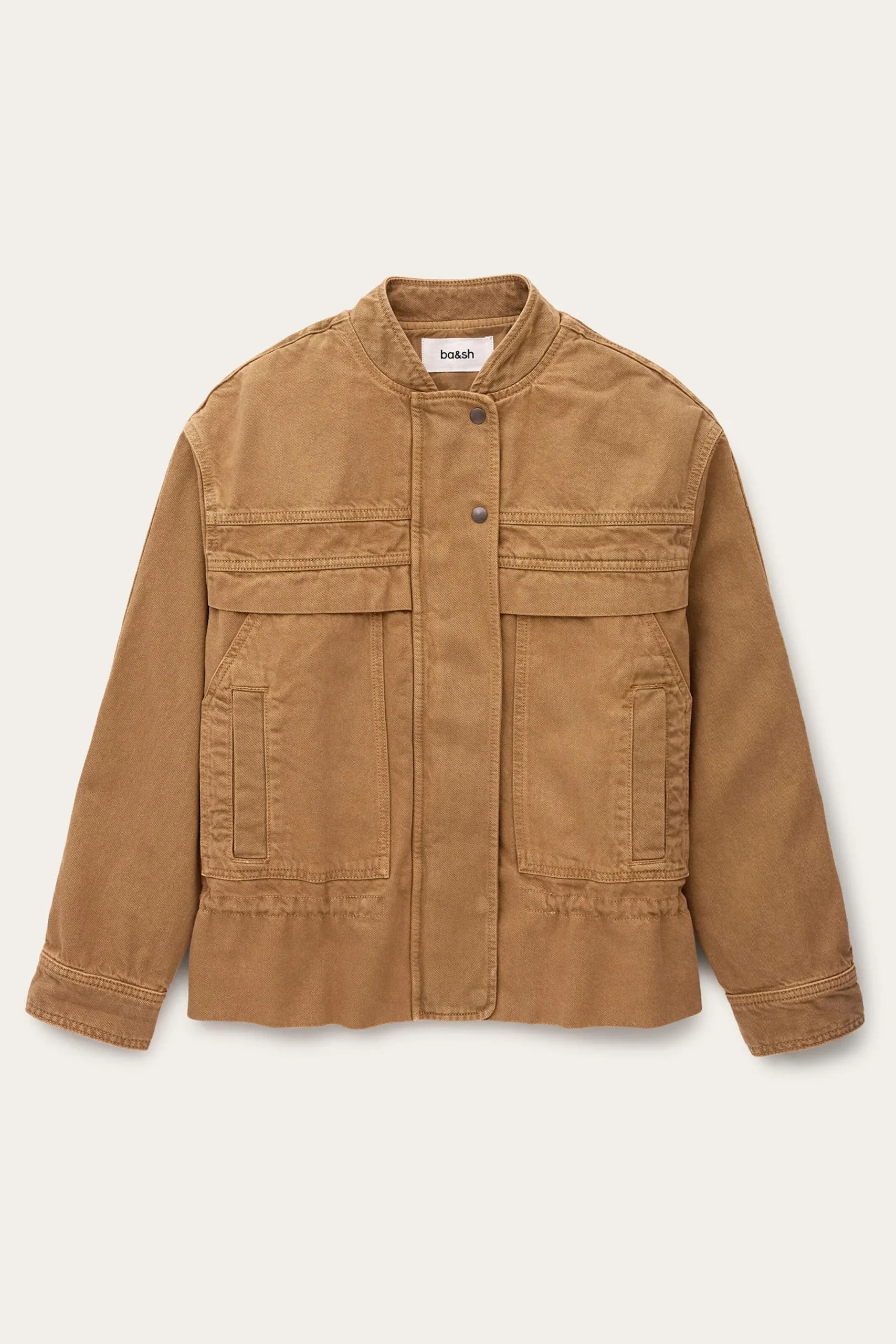 Ba&Sh COLY veste saharienne MARRON Hot