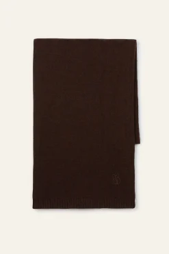 Ba&Sh COMIE écharpe rectangulaire MARRON Hot