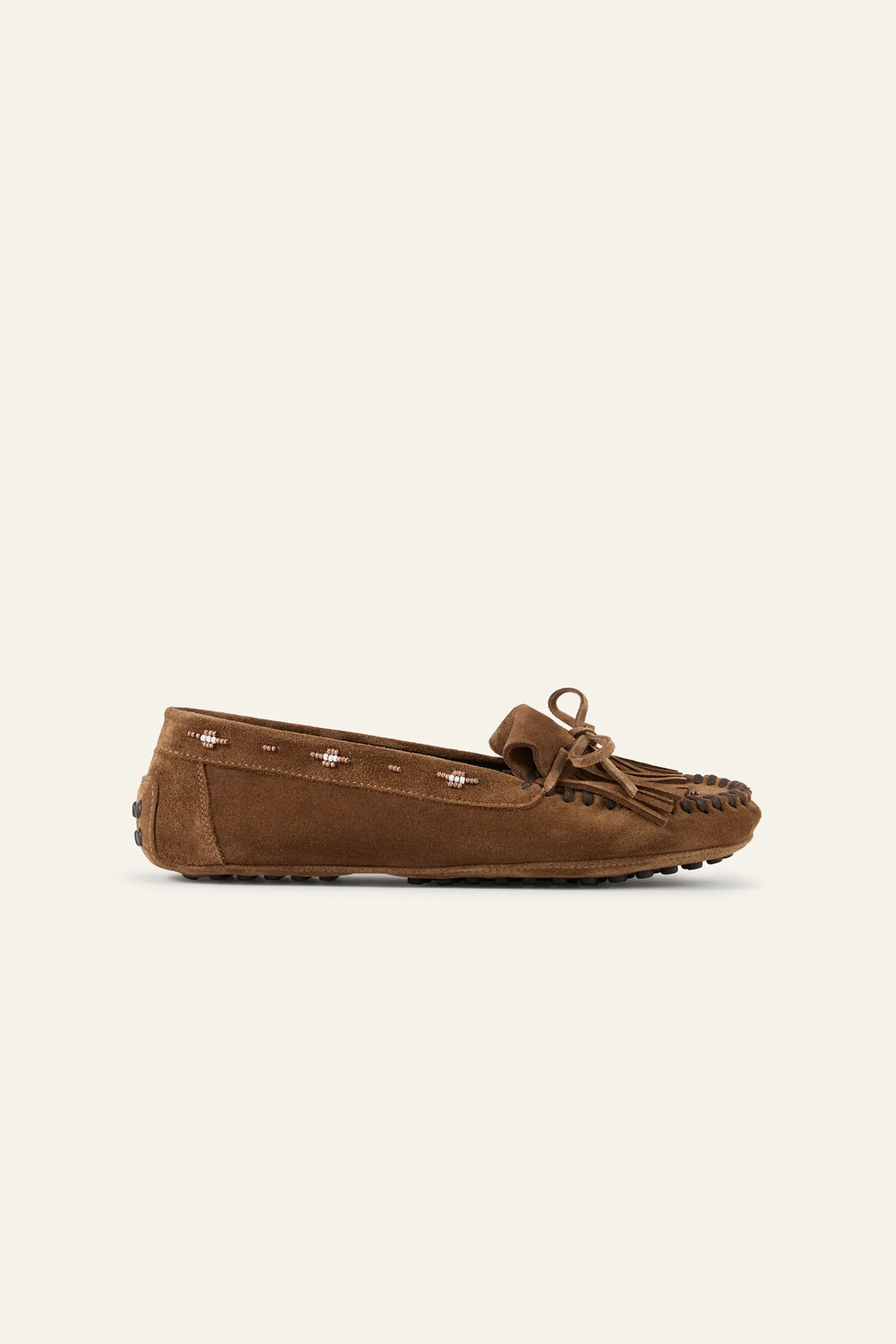 Ba&Sh CORTO mocassins daim MARRON Hot