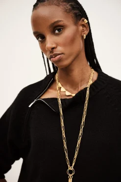 Ba&Sh CORVY pull en cachemire NOIR Discount