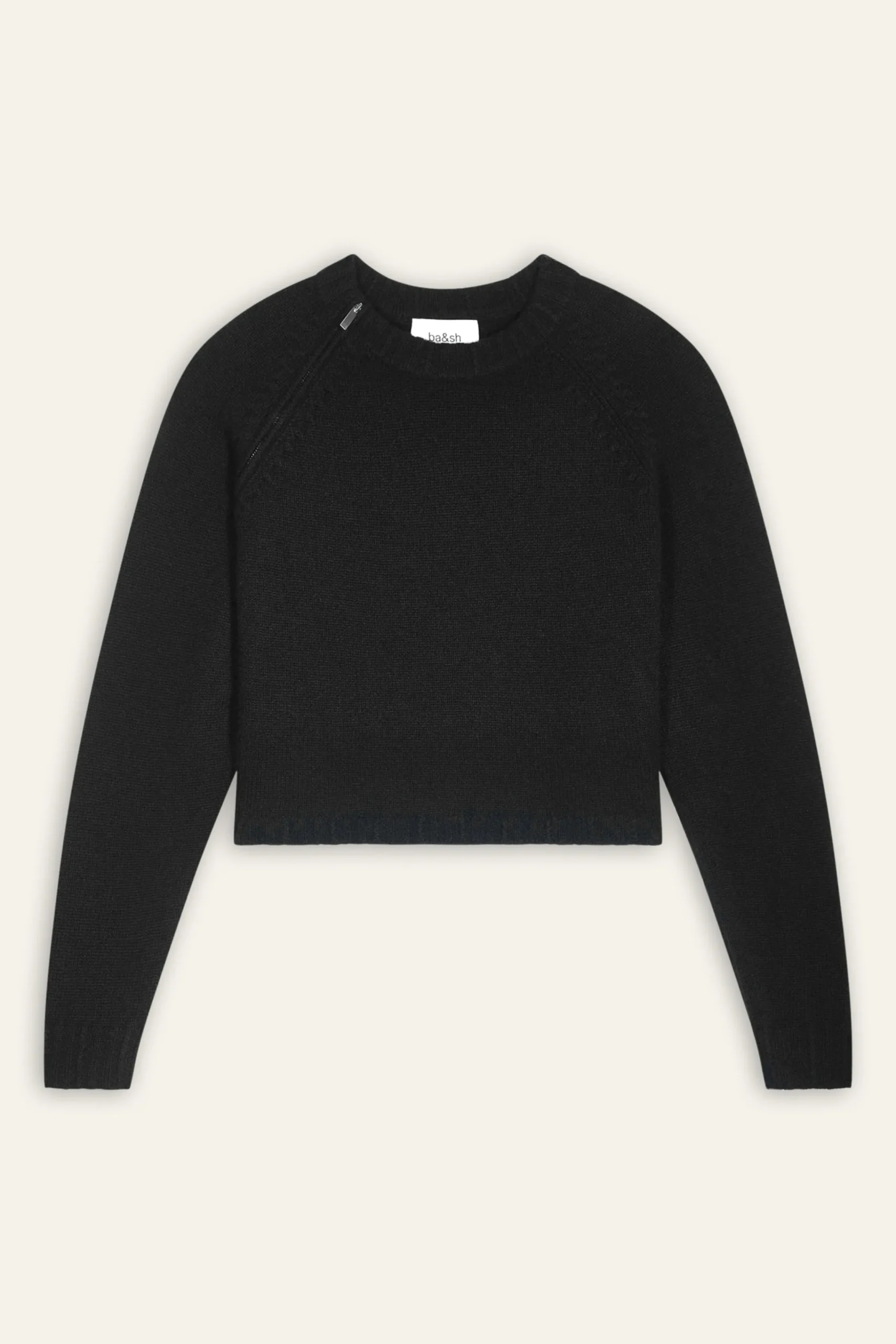 Ba&Sh CORVY pull en cachemire NOIR Discount